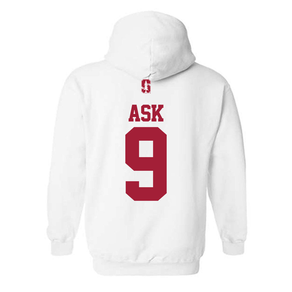 Stanford - NCAA Men's Volleyball : Erik Ask - Classic Shersey Hooded Sweatshirt-1