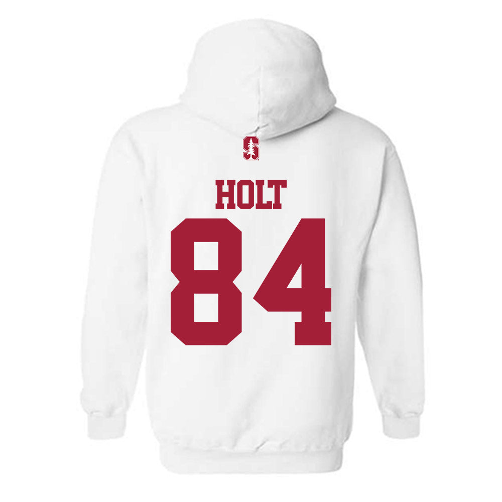 Stanford - NCAA Football : Ethan Holt - Classic Shersey Hooded Sweatshirt-1