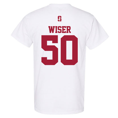 Stanford - NCAA Baseball : David Wiser - Classic Shersey T-Shirt-1