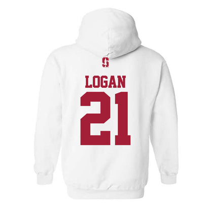 Stanford - NCAA Men's Soccer : Dillon Logan - Classic Shersey Hooded Sweatshirt-1