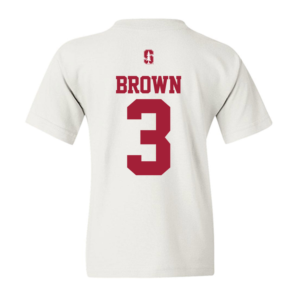 Stanford - NCAA Football : Marcus Brown - Classic Shersey Youth T-Shirt-1