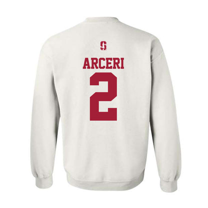 Stanford - NCAA Women's Lacrosse : Ava Arceri - Classic Shersey Crewneck Sweatshirt-1