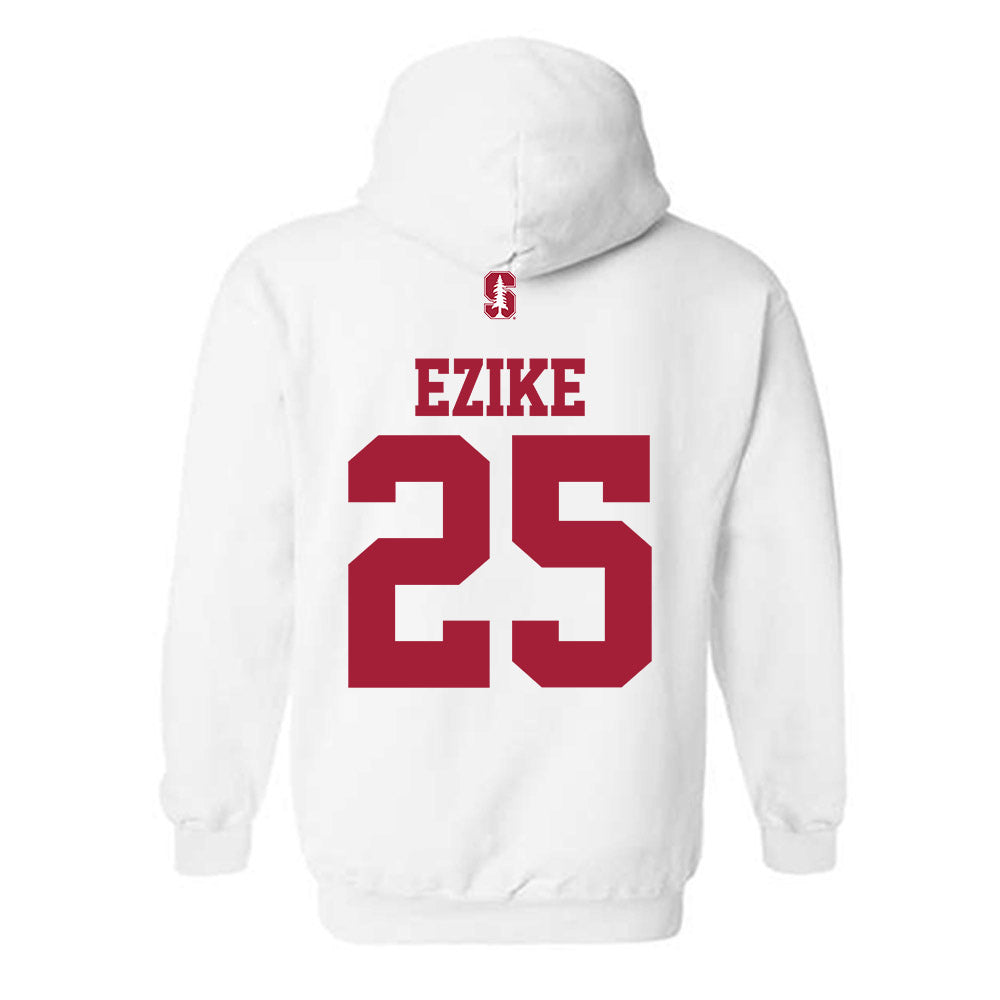 Stanford - NCAA Women's Basketball : Nora Ezike - Classic Shersey Hooded Sweatshirt-1
