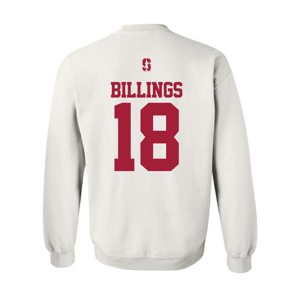 Stanford - NCAA Women's Lacrosse : Sawyer Billings - Classic Shersey Crewneck Sweatshirt-1