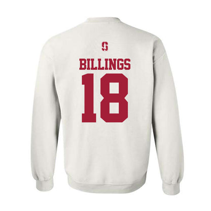 Stanford - NCAA Women's Lacrosse : Sawyer Billings - Classic Shersey Crewneck Sweatshirt-1