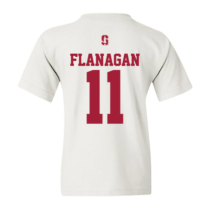 Stanford - NCAA Women's Lacrosse : Mae Flanagan - Classic Shersey Youth T-Shirt-1