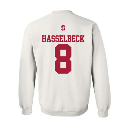 Stanford - NCAA Women's Lacrosse : Mallory Hasselbeck - Classic Shersey Crewneck Sweatshirt-1