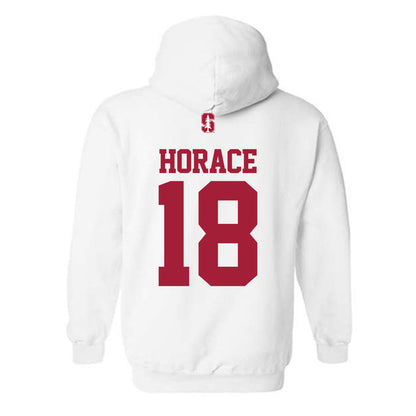 Stanford - NCAA Football : Langdon Horace - Classic Shersey Hooded Sweatshirt-1