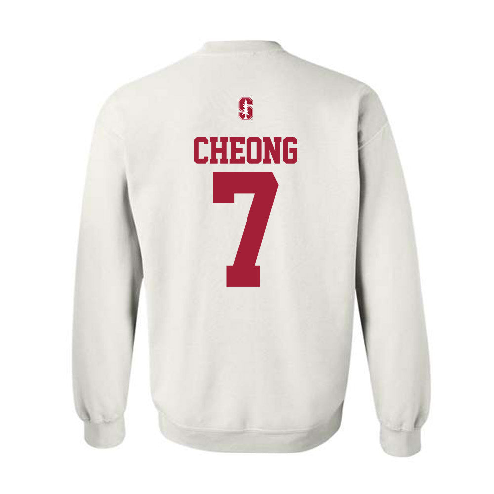 Stanford - NCAA Baseball : Philip Cheong - Classic Shersey Crewneck Sweatshirt-1