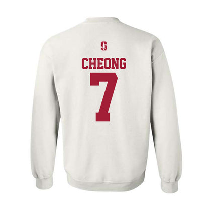 Stanford - NCAA Baseball : Philip Cheong - Classic Shersey Crewneck Sweatshirt-1