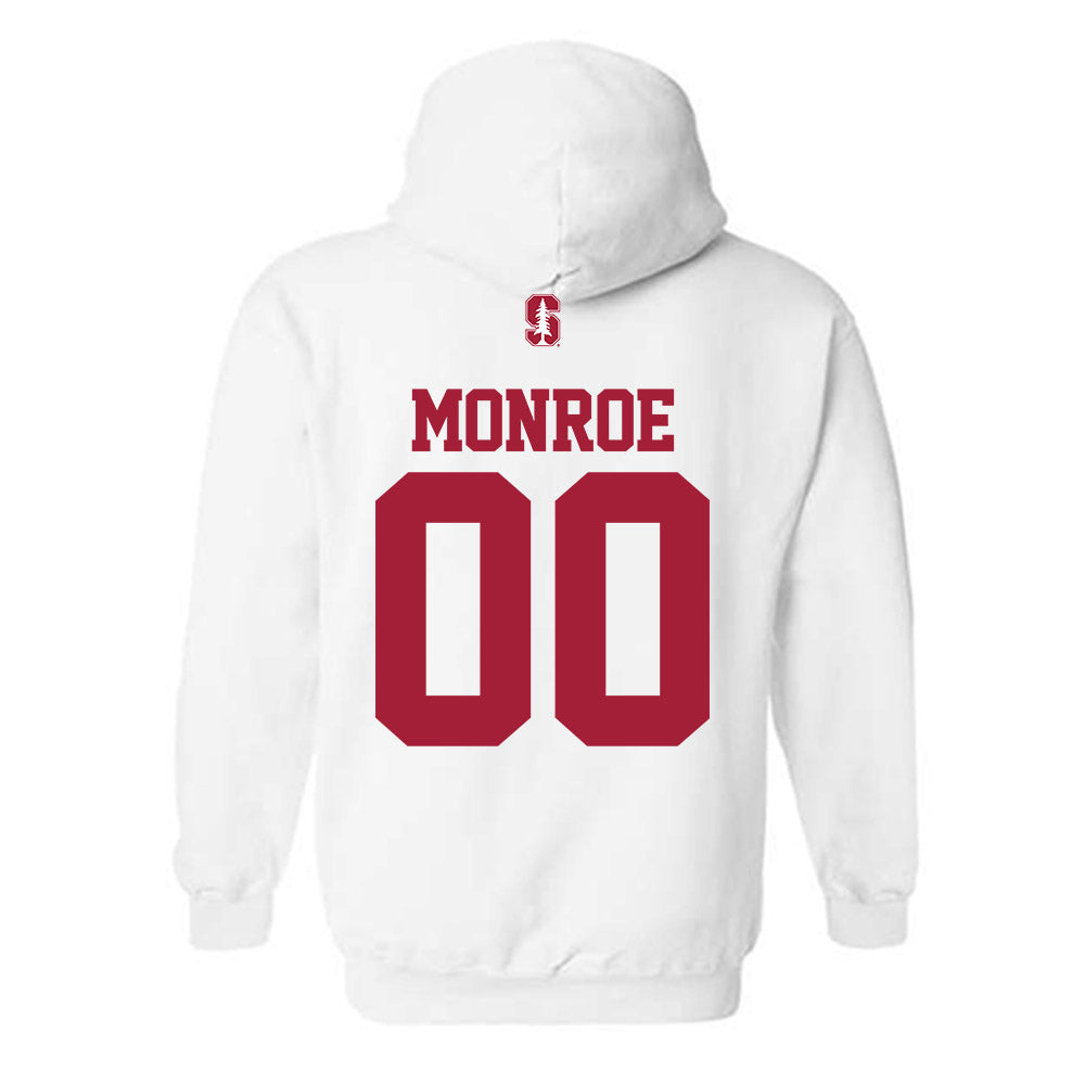 Stanford - NCAA Football : Marcus Monroe - Classic Shersey Hooded Sweatshirt-1