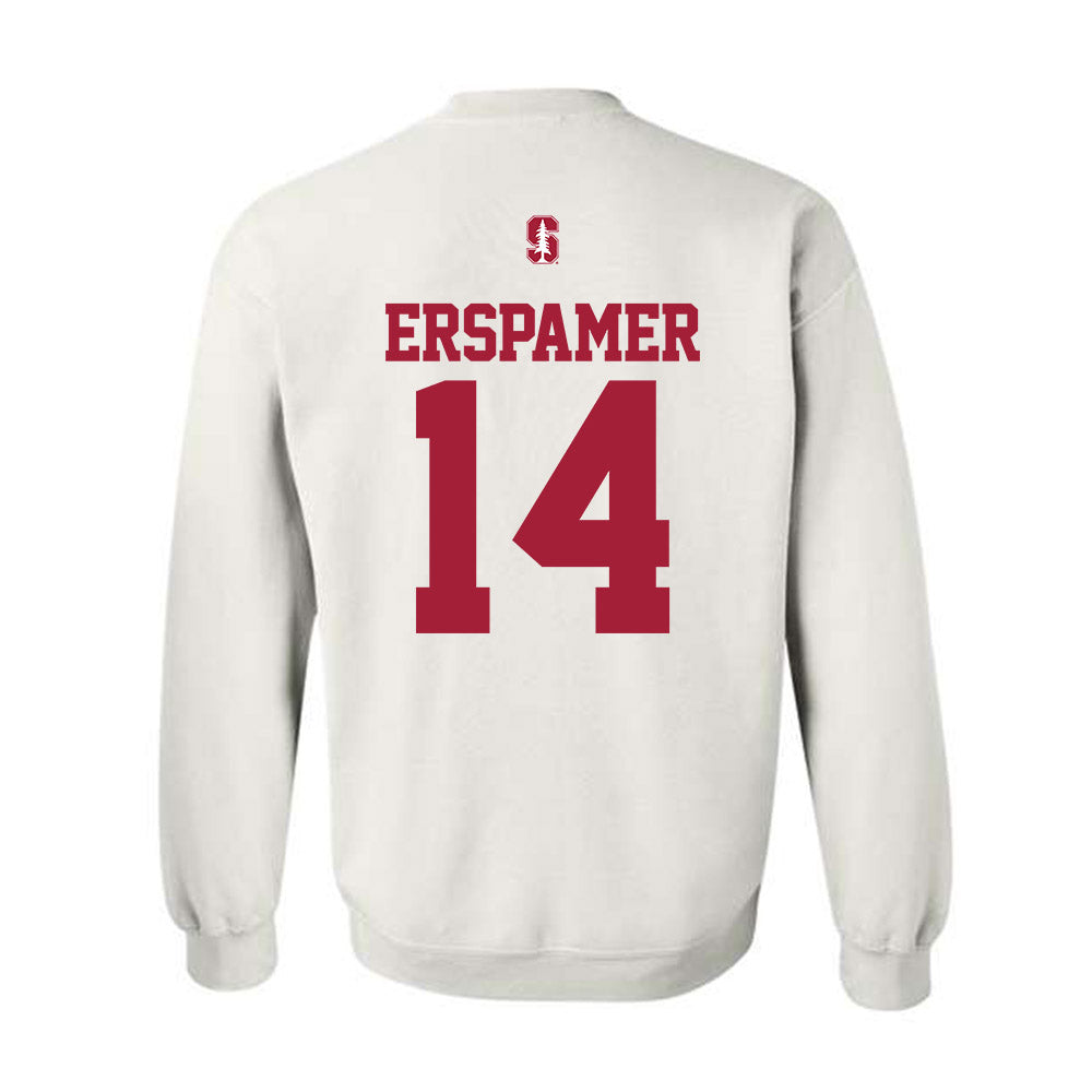 Stanford - NCAA Baseball : Mike Erspamer - Classic Shersey Crewneck Sweatshirt-1