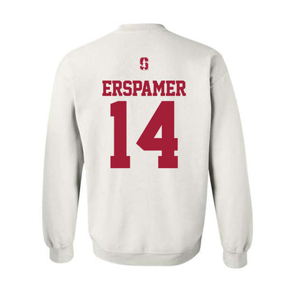 Stanford - NCAA Baseball : Mike Erspamer - Classic Shersey Crewneck Sweatshirt-1