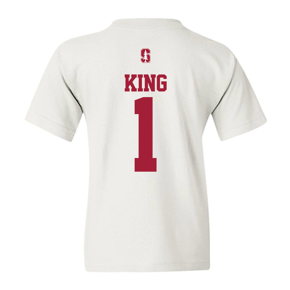 Stanford - NCAA Women's Water Polo : Jackie King - Classic Shersey Youth T-Shirt-1