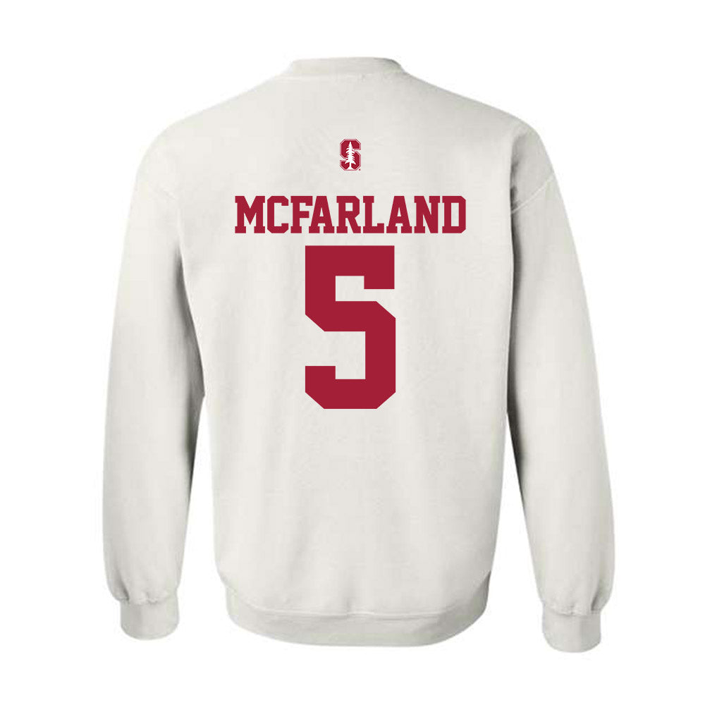 Stanford - NCAA Men's Water Polo : Chase Mcfarland - Classic Shersey Crewneck Sweatshirt-1