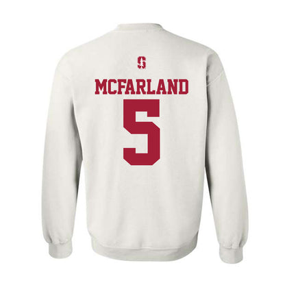 Stanford - NCAA Men's Water Polo : Chase Mcfarland - Classic Shersey Crewneck Sweatshirt-1