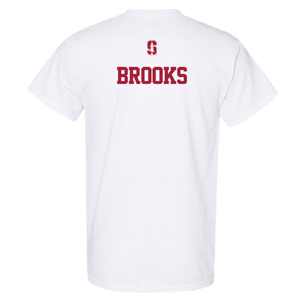 Stanford - NCAA Men's Track & Field : Brandon Brooks - Classic Shersey T-Shirt-1