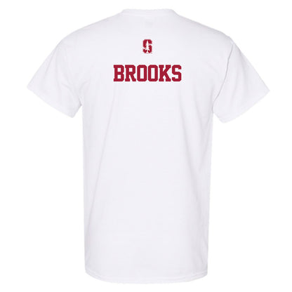 Stanford - NCAA Men's Track & Field : Brandon Brooks - Classic Shersey T-Shirt-1
