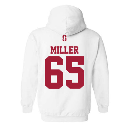 Stanford - NCAA Football : Jalayne Miller - Classic Shersey Hooded Sweatshirt-1