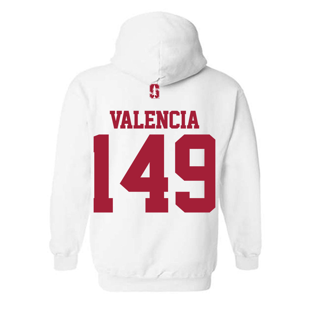 Stanford - NCAA Wrestling : Aden Valencia - Classic Shersey Hooded Sweatshirt-1