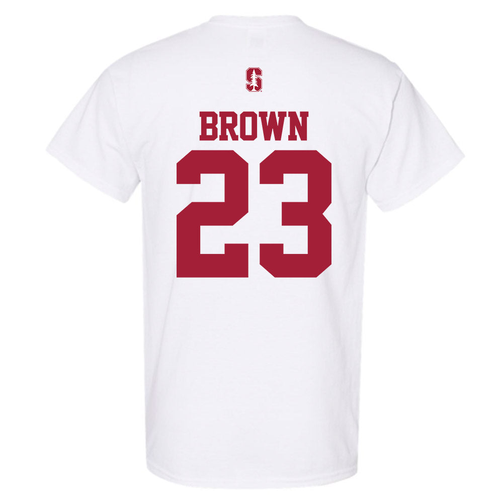 Stanford - NCAA Football : Nico Brown - Classic Shersey T-Shirt-1
