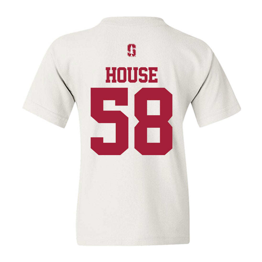 Stanford - NCAA Football : kahlil house - Classic Shersey Youth T-Shirt-1