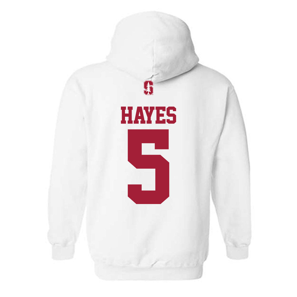Stanford - NCAA Baseball : Rashad Hayes - Classic Shersey Hooded Sweatshirt-1