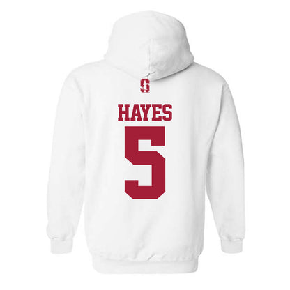 Stanford - NCAA Baseball : Rashad Hayes - Classic Shersey Hooded Sweatshirt-1
