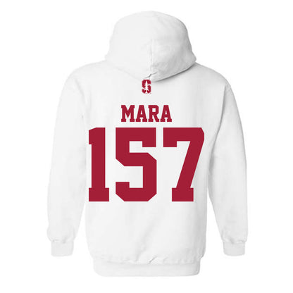 Stanford - NCAA Wrestling : Jason Mara - Classic Shersey Hooded Sweatshirt-1