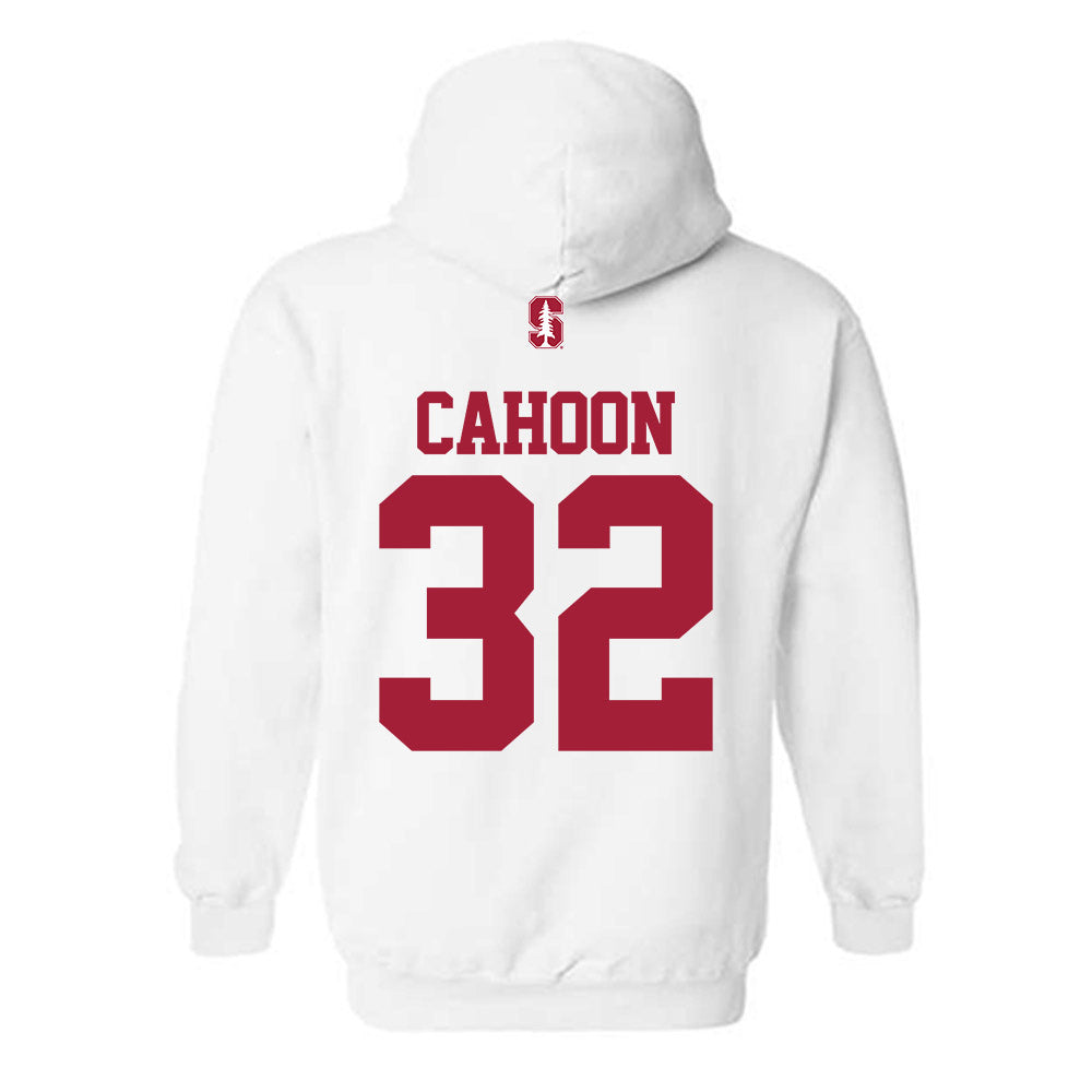 Stanford - NCAA Football : Chase Cahoon - Classic Shersey Hooded Sweatshirt-1