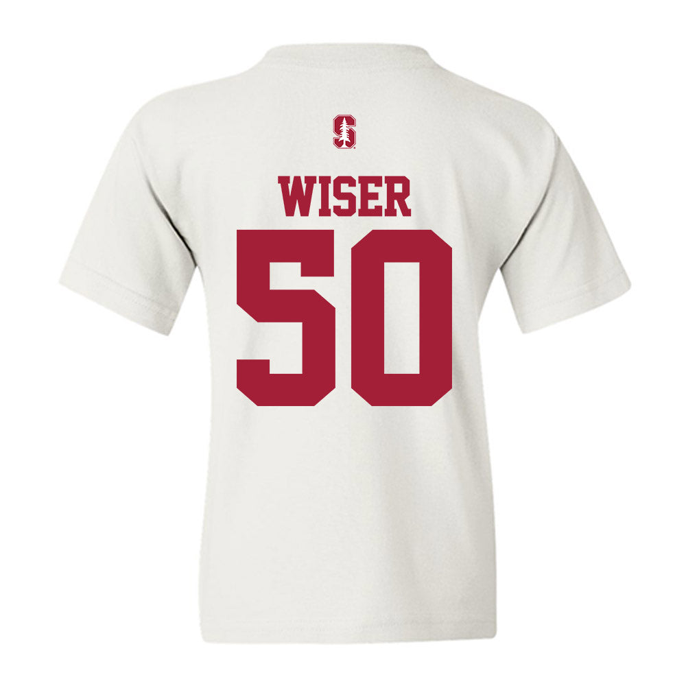 Stanford - NCAA Baseball : David Wiser - Classic Shersey Youth T-Shirt-1