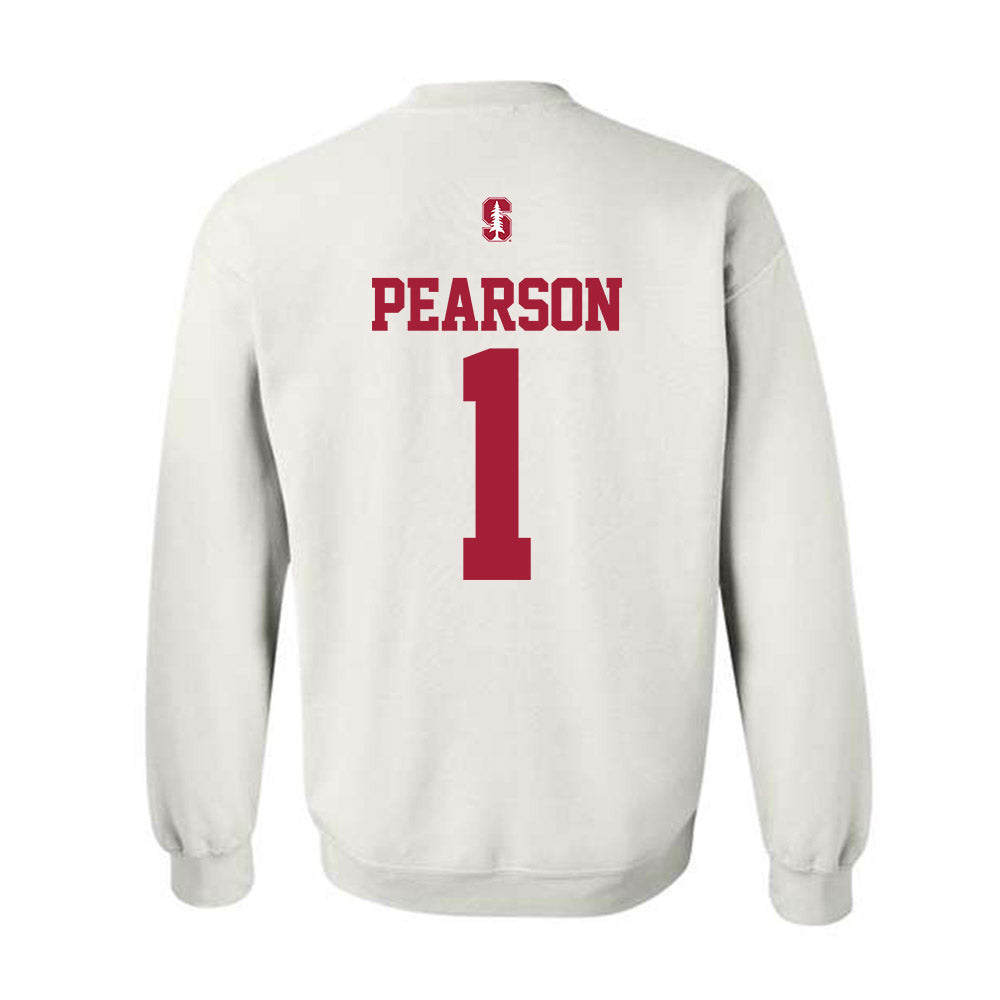 Stanford - NCAA Women's Lacrosse : Lucy Pearson - Classic Shersey Crewneck Sweatshirt-1