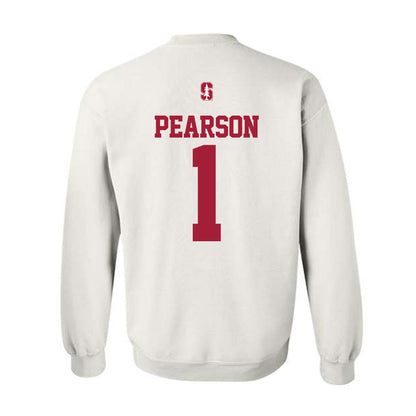 Stanford - NCAA Women's Lacrosse : Lucy Pearson - Classic Shersey Crewneck Sweatshirt-1