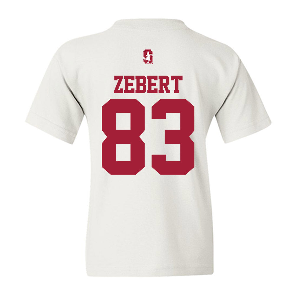 Stanford - NCAA Football : Reiman Zebert - Classic Shersey Youth T-Shirt-1