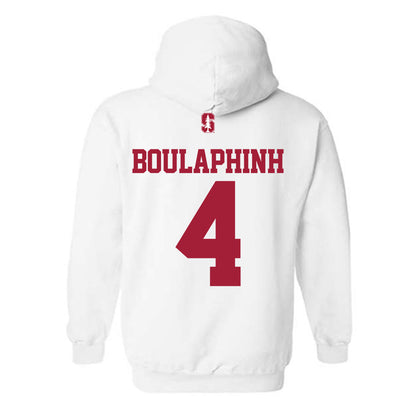 Stanford - NCAA Softball : Sydney Boulaphinh - Classic Shersey Hooded Sweatshirt-1