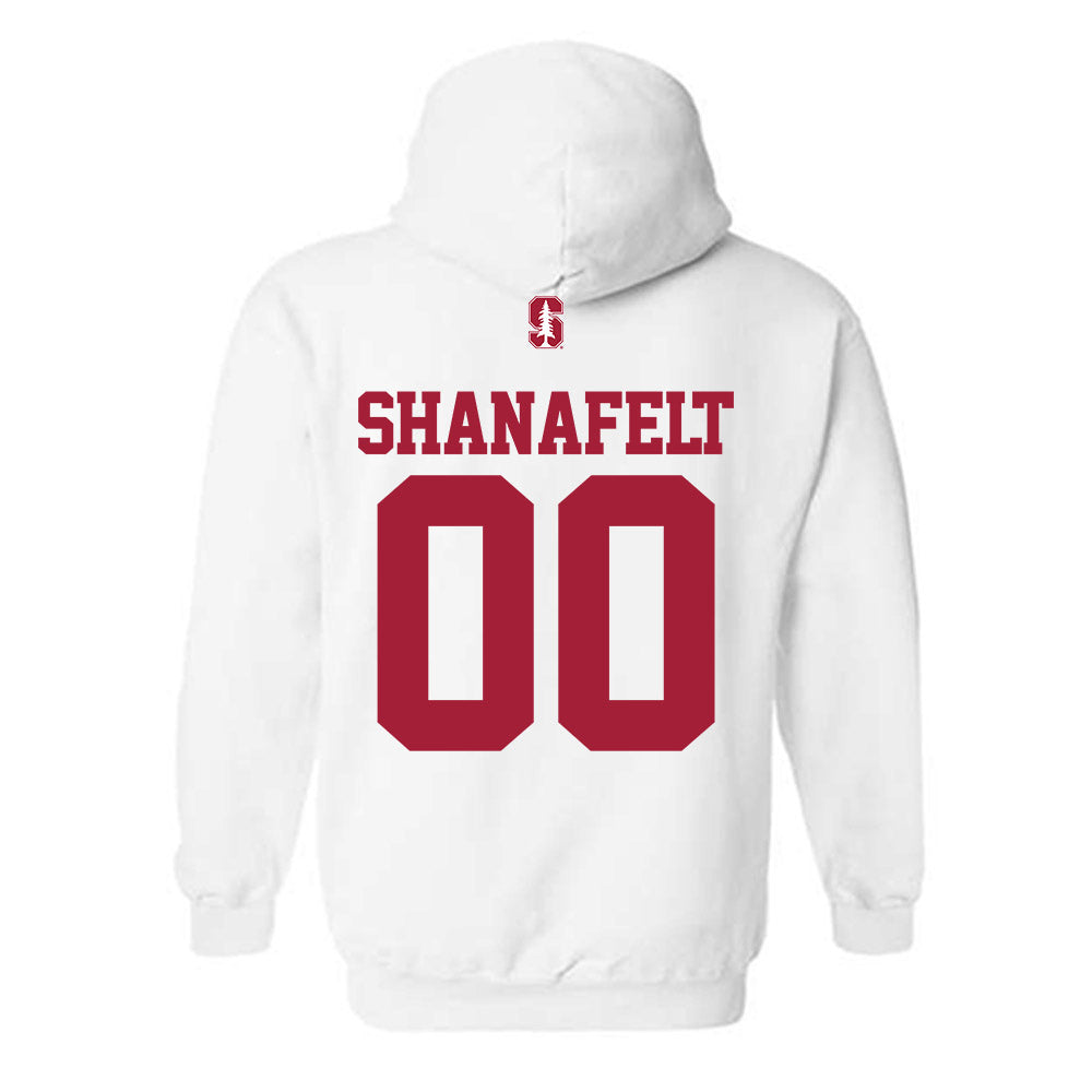 Stanford - NCAA Football : Lucas Shanafelt - Classic Shersey Hooded Sweatshirt-1