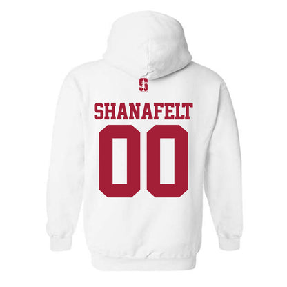Stanford - NCAA Football : Lucas Shanafelt - Classic Shersey Hooded Sweatshirt-1