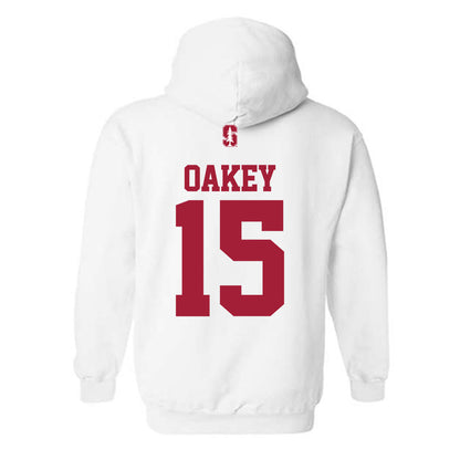 Stanford - NCAA Women's Lacrosse : Martha Oakey - Classic Shersey Hooded Sweatshirt-1