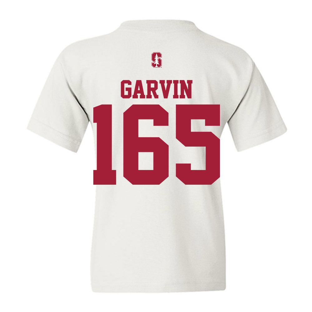 Stanford - NCAA Wrestling : Hunter Garvin - Classic Shersey Youth T-Shirt-1