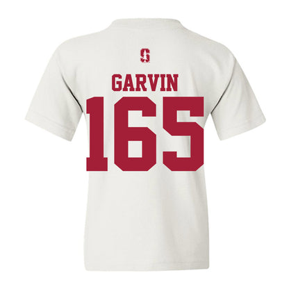 Stanford - NCAA Wrestling : Hunter Garvin - Classic Shersey Youth T-Shirt-1