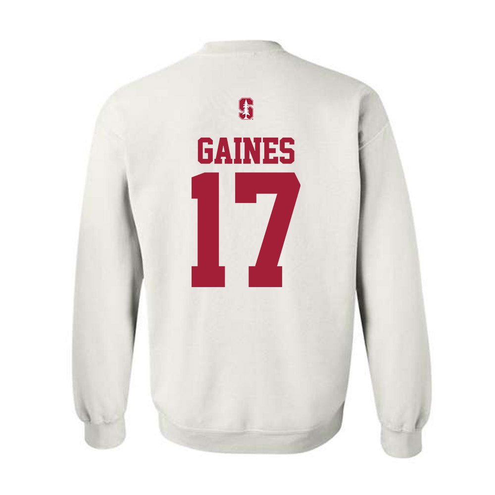 Stanford - NCAA Football : Omari Gaines - Classic Shersey Crewneck Sweatshirt-1