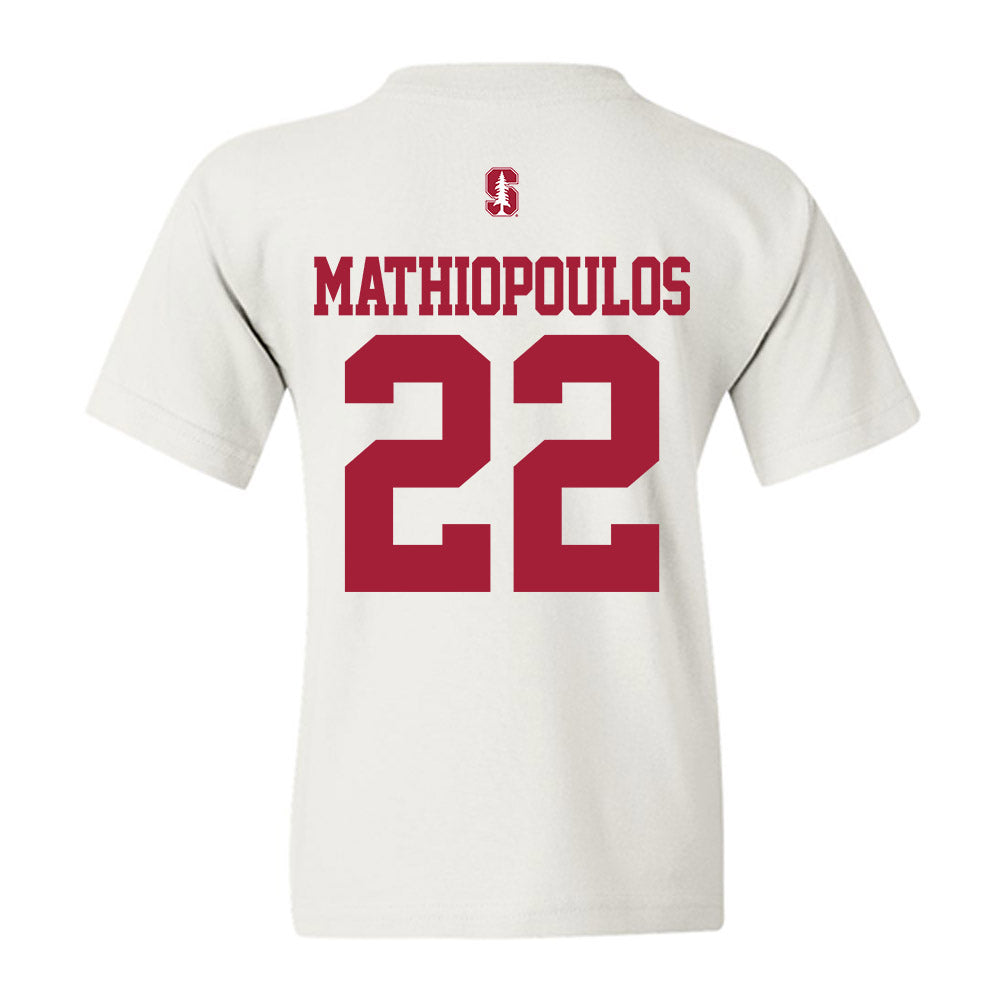Stanford - NCAA Men's Water Polo : Konstantinos Mathiopoulos - Classic Shersey Youth T-Shirt-1