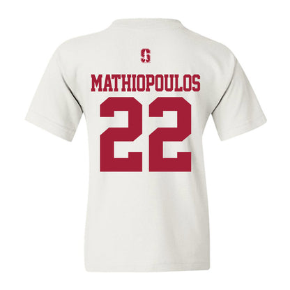 Stanford - NCAA Men's Water Polo : Konstantinos Mathiopoulos - Classic Shersey Youth T-Shirt-1
