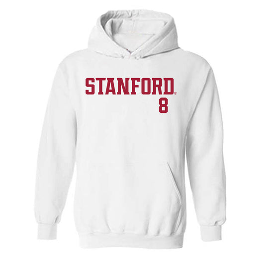Stanford - NCAA Football : Davis Warren - Classic Shersey Hooded Sweatshirt-0