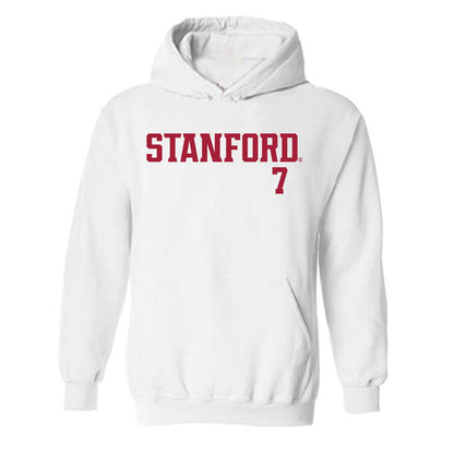 Stanford - NCAA Baseball : Philip Cheong - Classic Shersey Hooded Sweatshirt-0