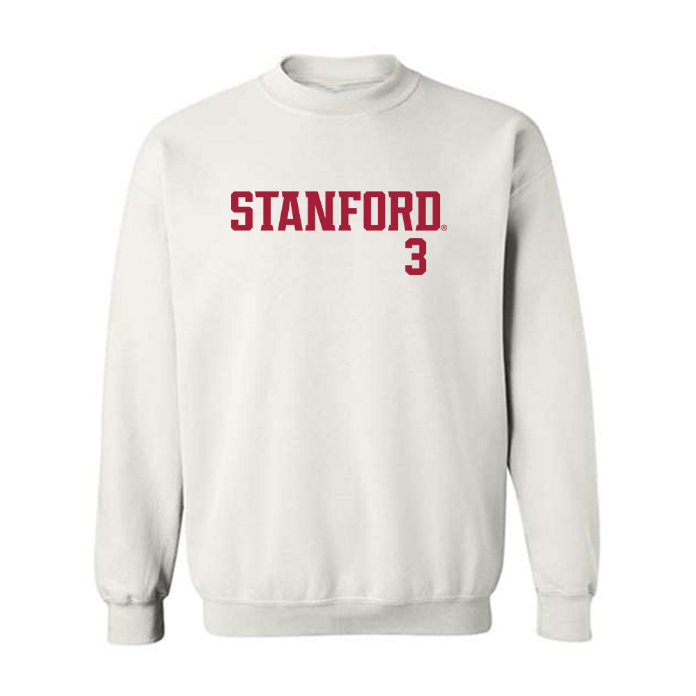 Stanford - NCAA Women's Lacrosse : Ella Morton - Classic Shersey Crewneck Sweatshirt-0
