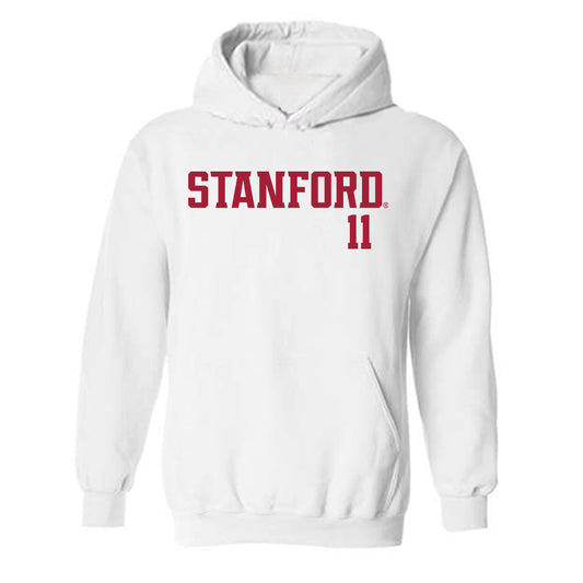Stanford - NCAA Football : Tevarua Tafiti - Classic Shersey Hooded Sweatshirt-0