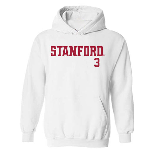 Stanford - NCAA Women's Lacrosse : Ella Morton - Classic Shersey Hooded Sweatshirt-0