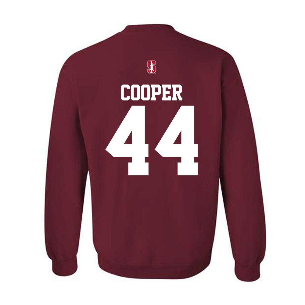 Stanford - NCAA Football : Ernest Cooper - Classic Shersey Crewneck Sweatshirt-1