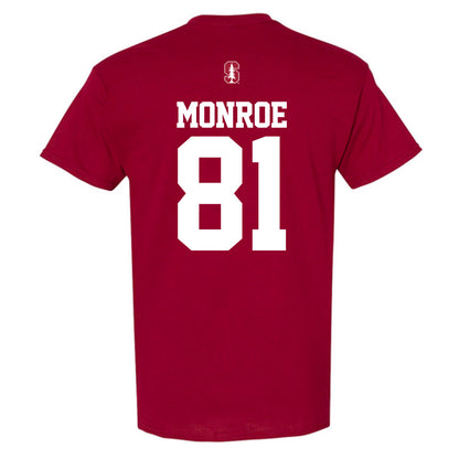 Stanford - NCAA Football : Marcus Monroe - Classic Shersey T-Shirt-1